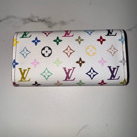 Louis Vuitton Murakami Keyholder White Multicolor - Picture 2 of 7